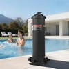image:imageVEVOR 2026 PRO Cartridge Pool Filter Tank amp Element for Above Ground amp Inground Pools Large 320325Sq Ft Cleaner System Compatible WPumps 2 to 25 HP Up to 11769 GPH for Pools Up to 94150 GallonsCartridge Tank  Element
