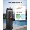 image:imageVEVOR 2026 PRO Cartridge Pool Filter Tank amp Element for Above Ground amp Inground Pools Large 320325Sq Ft Cleaner System Compatible WPumps 2 to 25 HP Up to 11769 GPH for Pools Up to 94150 GallonsCartridge Tank  Element