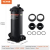 image:imageVEVOR 2026 PRO Cartridge Pool Filter Tank amp Element for Above Ground amp Inground Pools Large 320325Sq Ft Cleaner System Compatible WPumps 2 to 25 HP Up to 11769 GPH for Pools Up to 94150 GallonsCartridge Tank  Element