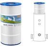 image:imageVEVOR 2026 PRO Cartridge Pool Filter Tank amp Element for Above Ground amp Inground Pools Large 320325Sq Ft Cleaner System Compatible WPumps 2 to 25 HP Up to 11769 GPH for Pools Up to 94150 GallonsElement Only