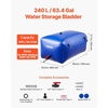image:imageVEVOR 240L634 Gallon Water Storage Bladder Portable RV Water Tank 1000D PVC Collapsible Water Storage Containers Soft Water Storage Bag Water Bladder Fire Prevention Camping Emergency WaterBlue