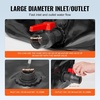 image:imageVEVOR 240L634 Gallon Water Storage Bladder Portable RV Water Tank 1000D PVC Collapsible Water Storage Containers Soft Water Storage Bag Water Bladder Fire Prevention Camping Emergency WaterBlack