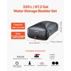 image:imageVEVOR 240L634 Gallon Water Storage Bladder Portable RV Water Tank 1000D PVC Collapsible Water Storage Containers Soft Water Storage Bag Water Bladder Fire Prevention Camping Emergency WaterBlack