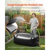 image:imageVEVOR 240L634 Gallon Water Storage Bladder Portable RV Water Tank 1000D PVC Collapsible Water Storage Containers Soft Water Storage Bag Water Bladder Fire Prevention Camping Emergency WaterBlack