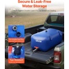 image:imageVEVOR 240L634 Gallon Water Storage Bladder Portable RV Water Tank 1000D PVC Collapsible Water Storage Containers Soft Water Storage Bag Water Bladder Fire Prevention Camping Emergency WaterBlue