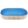 image:imageVEVOR 24ft Round Above Ground Pool Liner Unibead Pool Liners Standard Gauge 52inch Wall Height Designed for Steel Sided AboveGround Swimming PoolsOval