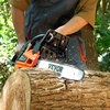 image:imageVEVOR 254 CC 2Cycle Top Handle Gas Powered Chainsaw 12 Inch Petrol Handheld Cordless Chain Saw for Tree Wood Cutting52CC 18inch