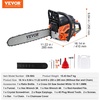 image:imageVEVOR 254 CC 2Cycle Top Handle Gas Powered Chainsaw 12 Inch Petrol Handheld Cordless Chain Saw for Tree Wood Cutting58CC 20inch