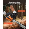 image:imageVEVOR 254 CC 2Cycle Top Handle Gas Powered Chainsaw 12 Inch Petrol Handheld Cordless Chain Saw for Tree Wood Cutting62CC 20inch