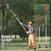 image:imageVEVOR 2in1 Cordless Pole Saw amp Mini Chainsaw 20V 2Ah Battery Pole Chainsaw 5 Cutting Capacity 14Ft Reach Pole Saw for Branch Cutting amp Tree Trimming Battery and Blade Cover Included20V 2Ah renewed