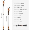 image:imageVEVOR 2in1 Cordless Pole Saw amp Mini Chainsaw 20V 2Ah Battery Pole Chainsaw 5 Cutting Capacity 14Ft Reach Pole Saw for Branch Cutting amp Tree Trimming Battery and Blade Cover Included20V 2Ah renewed