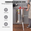 image:imageVEVOR 3 Frame Honey Extractor Stainless Steel Manual Beekeeping Extraction Honeycomb Drum Spinner with Transparent Lid Apiary Centrifuge Equipment with Height Adjustable Stand3 Frame