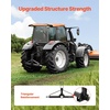 image:imageVEVOR 3 Point Hitch Receiver with 2 in Receiver 3pt Quick Hitch Attachment 3000 lbs Capacity Heavy Duty Tractor Tow Drawbar Adapter Compatible with Kubota Mahindra John Deere Massey FergusonNo Towing Ball