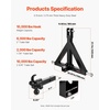 image:imageVEVOR 3 Point Hitch Receiver with 2 in Receiver 3pt Quick Hitch Attachment 3000 lbs Capacity Heavy Duty Tractor Tow Drawbar Adapter Compatible with Kubota Mahindra John Deere Massey FergusonWith Towing Ball