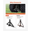 image:imageVEVOR 3 Point Hitch Receiver with 2 in Receiver 3pt Quick Hitch Attachment 3000 lbs Capacity Heavy Duty Tractor Tow Drawbar Adapter Compatible with Kubota Mahindra John Deere Massey FergusonNo Towing Ball
