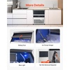 image:imageVEVOR 300lbs24H Commercial Ice Maker 126 Ice Cubes in 15 Minutes Freestanding Ice Maker Machine with 88lbs Large Storage Capacity for Bar Office Restaurant with LED Digital Display amp SelfCleaning