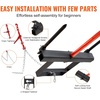 image:imageVEVOR 39 Hay Spear Bale Spears 1600lbs Loading Capacity Skid Steer Loader Tractor Bucket Attachment with 2pcs 175 Stabilizer Spears and 60 Chain Quick Attach Spike ForksHorizontal type