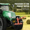 image:imageVEVOR 39 Hay Spear Bale Spears 1600lbs Loading Capacity Skid Steer Loader Tractor Bucket Attachment with 2pcs 175 Stabilizer Spears and 60 Chain Quick Attach Spike ForksThreepoint type
