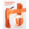 image:imageVEVOR 3Point Quick Hitch with 2 in Receiver 3000 Lbs Lift Capacity 3Pt Hitch with 5 Level Adjustable Bolt Adaptation to Category 1 amp 2 Tractor Heavy Duty 3 Point Attachments OrangeOrange