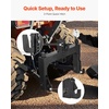 image:imageVEVOR 3Point Quick Hitch with 2 in Receiver 3000 Lbs Lift Capacity 3Pt Hitch with 5 Level Adjustable Bolt Adaptation to Category 1 amp 2 Tractor Heavy Duty 3 Point Attachments OrangeBlack
