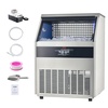 image:imageVEVOR 440lbs24H Commercial Ice Maker Machine with Drain Pump 110lbs Storage Capacity Ice Maker 160 Ice Cubes in 15 Minutes LED Digital Display Freestanding SelfCleaning for Bar Office Restaurant