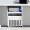image:imageVEVOR 440lbs24H Commercial Ice Maker Machine with Drain Pump 110lbs Storage Capacity Ice Maker 160 Ice Cubes in 15 Minutes LED Digital Display Freestanding SelfCleaning for Bar Office Restaurant