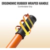 image:imageVEVOR 48 Timberjack Log Lifter Adjustable Heavy Duty Log Roller Cant Hook Log Jack with Rubber Grip amp Triangular Support Log Cant Hook Logging Tools for Rolling and Lifting Logs up to 25 DiaSteel Handle 48