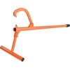 image:imageVEVOR 48 Timberjack Log Lifter Adjustable Heavy Duty Log Roller Cant Hook Log Jack with Rubber Grip amp Triangular Support Log Cant Hook Logging Tools for Rolling and Lifting Logs up to 25 DiaSteel Handle 48