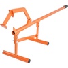 image:imageVEVOR 48 Timberjack Log Lifter Adjustable Heavy Duty Log Roller Cant Hook Log Jack with Rubber Grip amp Triangular Support Log Cant Hook Logging Tools for Rolling and Lifting Logs up to 25 DiaSteel Handle Dual Feet 48