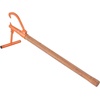image:imageVEVOR 48 Timberjack Log Lifter Adjustable Heavy Duty Log Roller Cant Hook Log Jack with Rubber Grip amp Triangular Support Log Cant Hook Logging Tools for Rolling and Lifting Logs up to 25 DiaWood Handle 465