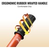 image:imageVEVOR 48 Timberjack Log Lifter Adjustable Heavy Duty Log Roller Cant Hook Log Jack with Rubber Grip amp Triangular Support Log Cant Hook Logging Tools for Rolling and Lifting Logs up to 25 DiaSteel Handle 48 for Up to 25 Logs