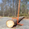 image:imageVEVOR 48 Timberjack Log Lifter Adjustable Heavy Duty Log Roller Cant Hook Log Jack with Rubber Grip amp Triangular Support Log Cant Hook Logging Tools for Rolling and Lifting Logs up to 25 DiaSteel Handle 48