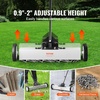 image:imageVEVOR 55Lbs Rolling Magnetic Sweeper with Wheels 36inch Large Magnet Pickup Lawn Sweeper with Telescoping Handle PushType Magnetic Pick Up Sweeper Easy Cleanup of Workshop Yard Garage24InchSet