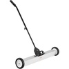 image:imageVEVOR 55Lbs Rolling Magnetic Sweeper with Wheels 36inch Large Magnet Pickup Lawn Sweeper with Telescoping Handle PushType Magnetic Pick Up Sweeper Easy Cleanup of Workshop Yard Garage36 inch