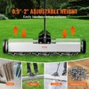 image:imageVEVOR 55Lbs Rolling Magnetic Sweeper with Wheels 36inch Large Magnet Pickup Lawn Sweeper with Telescoping Handle PushType Magnetic Pick Up Sweeper Easy Cleanup of Workshop Yard Garage36InchSet