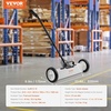 image:imageVEVOR 55Lbs Rolling Magnetic Sweeper with Wheels 36inch Large Magnet Pickup Lawn Sweeper with Telescoping Handle PushType Magnetic Pick Up Sweeper Easy Cleanup of Workshop Yard Garage18 Inch