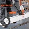 image:imageVEVOR 55Lbs Rolling Magnetic Sweeper with Wheels 36inch Large Magnet Pickup Lawn Sweeper with Telescoping Handle PushType Magnetic Pick Up Sweeper Easy Cleanup of Workshop Yard Garage36InchSet