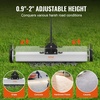 image:imageVEVOR 55Lbs Rolling Magnetic Sweeper with Wheels 36inch Large Magnet Pickup Lawn Sweeper with Telescoping Handle PushType Magnetic Pick Up Sweeper Easy Cleanup of Workshop Yard Garage36 inch