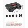 image:imageVEVOR 5PCS ProPress Pressing Kit for Compact Series Press Tools 4PCS Press Rings 12 34 1 114 amp R8 Actuator for ProPress Copper Pipes Compatible with 24KN Press Tools for 180 Operation