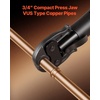 image:imageVEVOR 5PCS ProPress Pressing Kit for Standard Series Press Tools 4PCS Press Rings 12 34 1 114 amp R8 Actuator for ProPress Copper Pipes Compatible with 32KN Press Tools for 180 Operation24KNPress 34inch