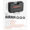 image:imageVEVOR 5PCS ProPress Pressing Kit for Standard Series Press Tools 4PCS Press Rings 12 34 1 114 amp R8 Actuator for ProPress Copper Pipes Compatible with 32KN Press Tools for 180 Operation32KNVMP 123411141122inch 3540R9 actuator