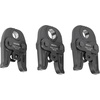 image:imageVEVOR 5PCS ProPress Pressing Kit for Standard Series Press Tools 4PCS Press Rings 12 34 1 114 amp R8 Actuator for ProPress Copper Pipes Compatible with 32KN Press Tools for 180 Operation32KNVMP 12341inch