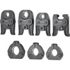 image:imageVEVOR 5PCS ProPress Pressing Kit for Standard Series Press Tools 4PCS Press Rings 12 34 1 114 amp R8 Actuator for ProPress Copper Pipes Compatible with 32KN Press Tools for 180 Operation32KNVMP 123411141122inch 3540R9 actuator