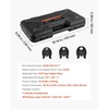 image:imageVEVOR 5PCS ProPress Pressing Kit for Standard Series Press Tools 4PCS Press Rings 12 34 1 114 amp R8 Actuator for ProPress Copper Pipes Compatible with 32KN Press Tools for 180 Operation24KNPress 12341inch
