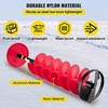 image:imageVEVOR 6 Diameter 39 Length Nylon Corless Ice Auger Drill Bit for Ice Fishing with Extra 118 Extension Rod Drill Adapter Top Plate and Blade GuardDark Red