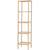 image:imageVEVOR 6Tier Bamboo Shelf Open Wood Bookshelf Display Storage Rack Organizer Freestanding Flower Plant Stand Multifunctional Bamboo Bookshelf Ideal for Bathroom Bedroom Office Study Natural5Tier