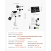 image:imageVEVOR 7in1 WiFi Weather Station with APP 75Inch VA Display Wireless Solar Powered Outdoor Sensor Rain Gauge Indoor Outdoor for Weather Forecast Wind Speed Temperature Humidity Rainfall7in1 WiFi with APP