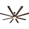 image:imageVEVOR 84 In Ceiling Fan with Light 6Speed Remote Control Dimmable 3Color Temperature Reversible DC Motor Low Profile Flush Mount Fan for Bedroom Living Room IndoorOutdoor Use Brushed NickelCoffee