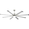 image:imageVEVOR 84 In Ceiling Fan with Light 6Speed Remote Control Dimmable 3Color Temperature Reversible DC Motor Low Profile Flush Mount Fan for Bedroom Living Room IndoorOutdoor Use Brushed NickelBrushed Nickel