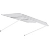 image:imageVEVOR Aluminum Awning 48 x 42 in Durable Window Awning Door Canopy Lightweight and Stable Aluminum Exterior Awnings Rain Snow Sunlight Protection for Door Entrance Windows Patio Porch48 x 42 inch